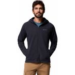 Columbia Arctic Peak Kapüşonlu Tam Fermuarlı Erkek Polar Üst - 2XL - Siyah
