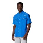 Columbia Bahama II Short Sleeve Canlı Mavi Renk Erkek Gömlek