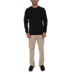 Columbia Basic Crew Erkek Sweatshirt Siyah L