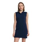 Columbia Basic Polo Sıfır Kol Elbise, L, 9290031466, Koyu Lacivert, Kadın