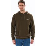 Columbia Basic Sm Logo Kahverengi Haki Kapüşonlu Erkek Sweatshirt