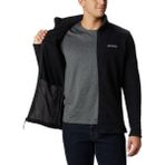 Columbia Basin Trail Iii Full Zip Erkek Polar - Siyah