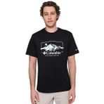 Columbia Brush With Nature Erkek Siyah Outdoor T-Shirt CS0411-010 Siyah M
