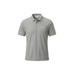Columbia Cascade Range Solid Polo II Polo Yaka T-shirt, L, 9180091, Gri, Erkek