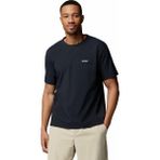 Columbia Chill Creek Woven Erkek Teknik Kısa Kollu T-Shirt - Siyah
