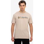 Columbia Columbıa Csc Basıc Logo Erkek T-Shırt 1680053-281 - Krem