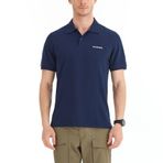 Columbia Columbia CSC Cascade Range Solid Polo II Erkek Kısa Kollu Polo T-Shirt Koyu Lacivert L