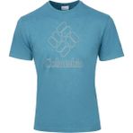 Columbia Columbıa Pacıfıc Crossıng Erkek T-Shırt 2036472-336 - Mavi