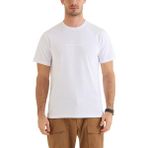 Columbia Cs0121 Csc M Bar Split Graphic Ss Tee Erkek T-Shirt - XL - Beyaz