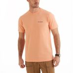 Columbia CS0282-882 Turuncu Csc Basic Slogo Brushed Kısa Kollu Outdoor Erkek T-shirt
