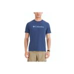 Columbia CS0287-480 Basic Big Logo Mavi Outdoor Erkek T-shirt