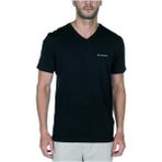Columbia CS0288 Brushed V Neck Siyah Erkek T-shirt