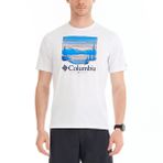 Columbia CS0304-100 CSC M Colorful Vista SS Tee Beyaz Erkek Kısa Kollu T-shirt