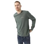 Columbia CS0354-353 Basic Sm Logo Ls Tee Yeşil Erkek T-shirt