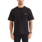 Columbia CS0376-010 Csc Heritage Siyah Kısa Kollu Outdoor Erkek T-shirt