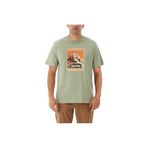 Columbia CSC Arid Trails Kısa Kollu T-Shirt, L, CS0389-348, Yeşil, Erkek