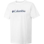 Columbia Csc Basic Logo Sleeve Erkek T-Shirt - Beyaz