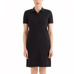 Columbia CSC Basic Polo Dress Kadın Kısa Kollu Elbise Siyah XS
