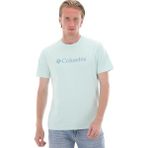 Columbia Csc M Basic Big Logo Brushed Ss Tee Erkek Tişört - Karışık