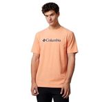 Columbia CSC M Basic Logo Brushed Erkek Kısa Kollu T-Shirt Turuncu 2XL