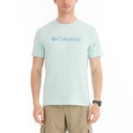 Columbia CSC M Basic Logo Brushed Erkek Kısa Kollu T-Shirt Yeşil CS0287-329 Yeşil S