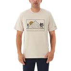 Columbia Csc M Peaked Sunscape Ss Tee Erkek Kısa Kollu Tişört CS0398 - Bej