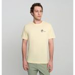 Columbia Csc Pfg Cırcle Bass Ss Tee Erkek Tişört CS0424 - Açık Sarı