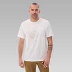 Columbia Csc Splatter Gem Erkek Kısa Kollu T-Shirt, Beyaz, L