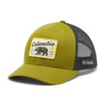 Columbia CU9186 MESH SNAP BACK Logo Baskılı Unisex Şapka, Standart, 5003364432, Yeşil, Unisex Yetişkin