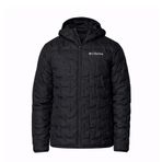 Columbia Delta Ridge II Down Hooded Jacket 2086222-010 Erkek Mont Siyah