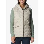 Columbia Delta Ridge™ Iı Down Hooded Vest Bej Kadın Outdoor Yelek Wk8716