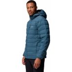 Columbia Drift Peak Stretch Down Hooded Erkek Outdoor Mont WM1852 - 2XL - Mavi