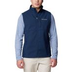 Columbia Erkek Ascender Ii Softshell Yelek, Collegiate Donanması, 5X Uzun