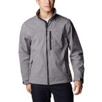 Columbia Erkek Cruiser Valley Softshell Ceket, Şehir Gri, Siyah, XXL
