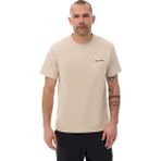 Columbia Erkek Kısa Kollu T-Shirt Bej Renk Günlük Stil Pamuklu Regular Fit Kesim