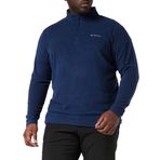 Columbia Erkek Klamath Range II Yarım Fermuarlı Kazak,Collegiate Navy Solid,S