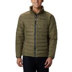 Columbia Erkek POWDER Lite Kışlık Ceket, Su Geçirmez, Taş Yeşili, XX-Large, Taş Yeşili, XXL