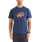 Columbia Erkek T-Shirt 9120741480, Dağ Mavisi, S