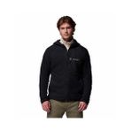 Columbia Fast Trek Overlay Hooded Full Zip Erkek Outdoor Polar Ceket 2135701010 Siyah