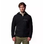 Columbia Fast Trek™ Overlay Hooded Full Zip Siyah Erkek Outdoor Polar Am3470-010
