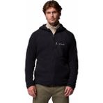 Columbia Fast Trek Overlay Kapüşonlu Tam Fermuarlı Erkek Polar Üst - 2XL - Siyah