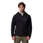 Columbia Fast Trek Overlay Kapüşonlu Tam Fermuarlı Erkek Polar Üst, M, TYCB6D8C6A6525C5C96B4FC00, Siyah