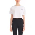 Columbia Framed Halftone Logo Kadın Beyaz Outdoor T-Shirt CS0317-100 Beyaz L