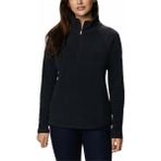 Columbia Glacial IV Yarım Fermuarlı Kadın Polar AK1131 - 2XL - Siyah