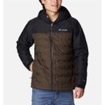 Columbia Grand Trek Ii Down Hooded Jacket Erkek Mont - Renkli - 2XL