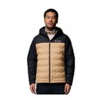 Columbia Grand Trek™ Iıı Down Hooded Jacket Erkek Outdoor Montu (650 Dolgu Kuş Tüyü) 2086111262 Kahverengi - 2XL