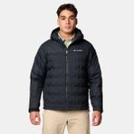 Columbia Grand Trek Iıı Yeni Sezon 2024 Down Hooded Erkek Kaz Tüyü Mont - XL - Siyah