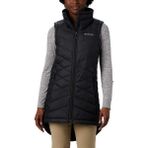 Columbia Heavenly Long Vest Kadın Uzun Kolsuz Mont - Siyah