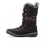 Columbia Heavenly Omni-Heat kadın kış çizmesi, siyah, gri (zincir), 37 EU, Siyah Black Kettle 010, 37.5 EU