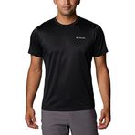 Columbia Hike Crew Erkek Kısa Kollu T-Shirt Siyah 2XL